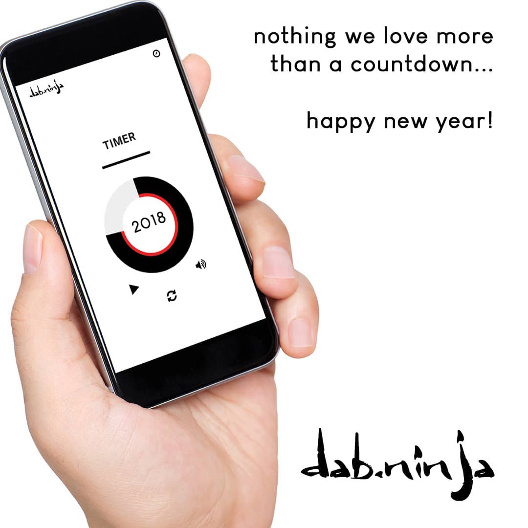 Happy New Year!
.
If you use a torch, use a timer.
.
http://dab.ninja/
.
#nye #dabninja #dablife #dabbarati #dabtimer #lowtemp #dabs #lowtempdabs #hash #terps #fueledbyTHC #cannabis #cannabiscommunity #dabbersdaily #hightimes #highsociety #topshelflife #glassofig #headyglass #qcb #ofz #wfayo #710 #staylifted #free #holiday